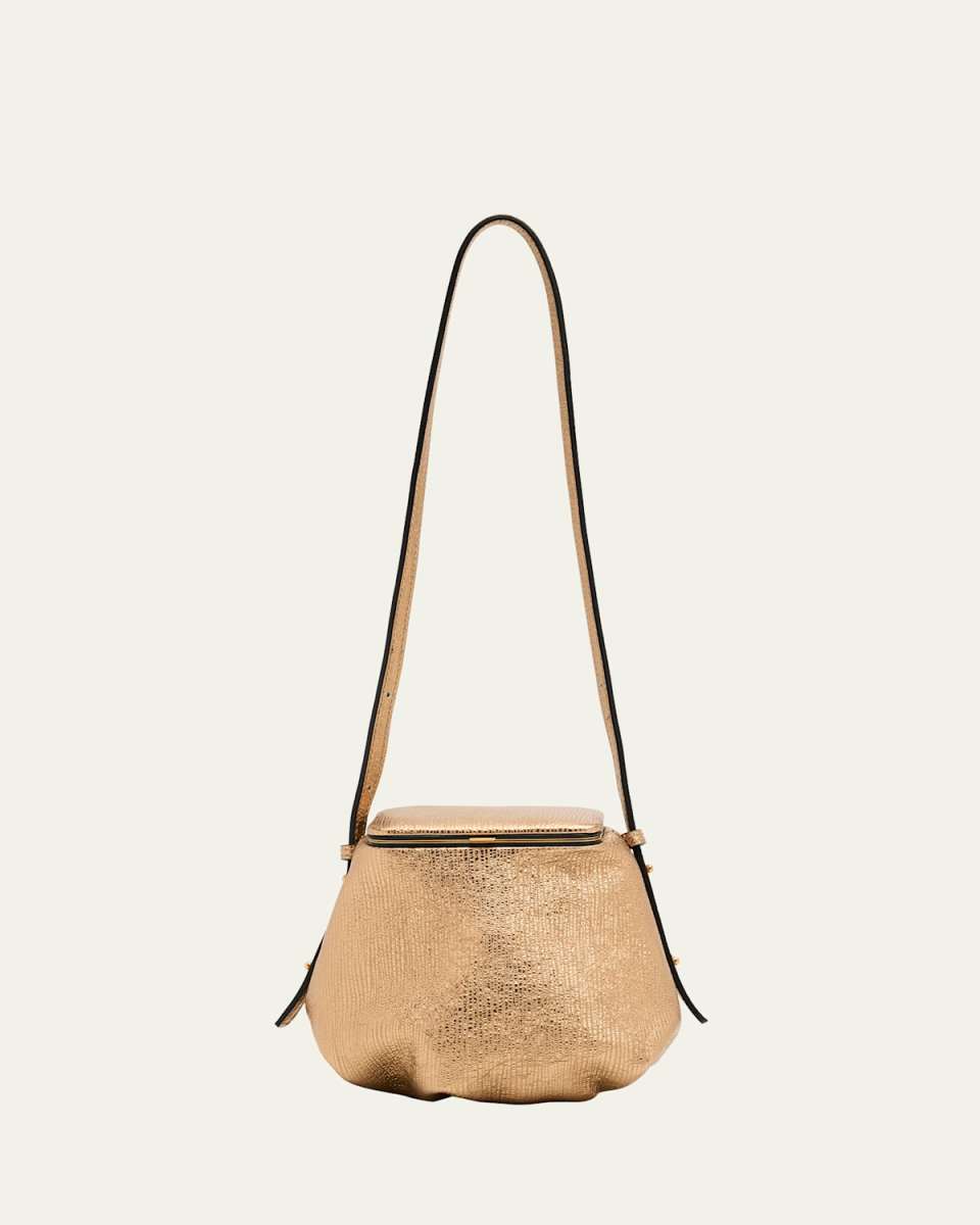 Parker M Leather Bucket Bag